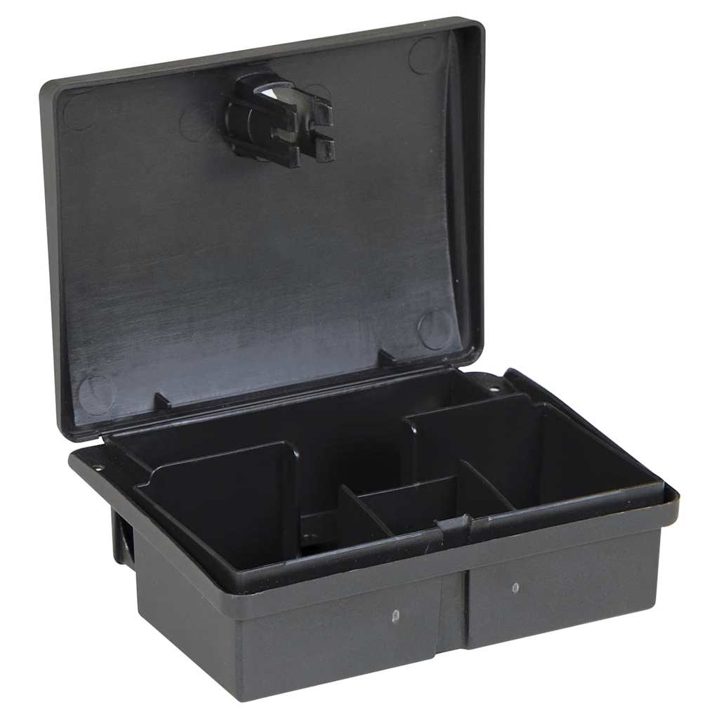 Capcane pentru șoareci 20 buc Negru 13x10x4 cm