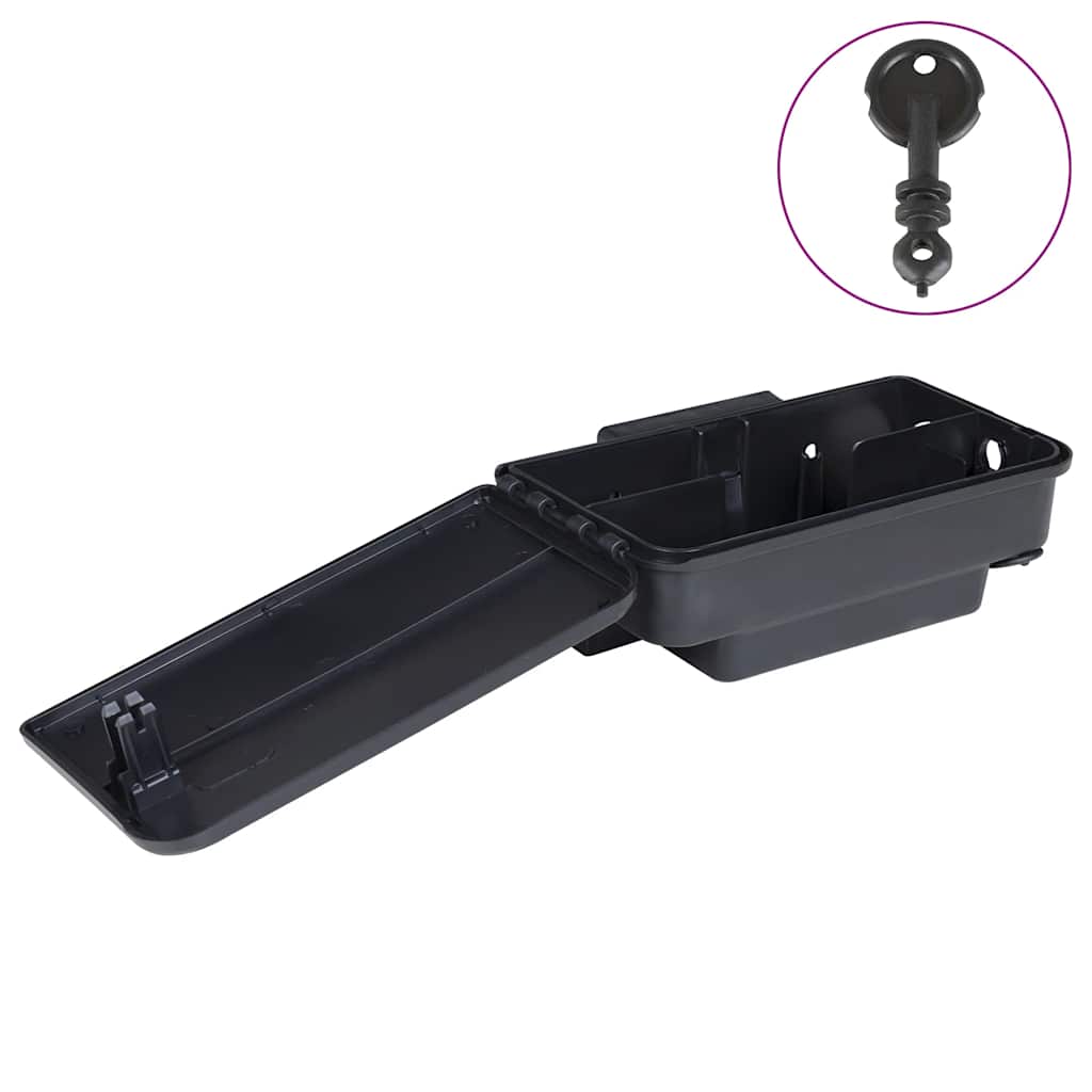 Capcane pentru șoareci 12 buc Negru 22x12,5x7,5 cm