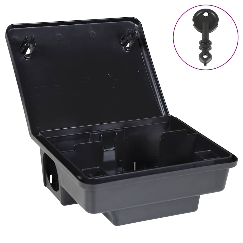 Capcane pentru șoareci 6 buc Negru 23x19x9,5 cm