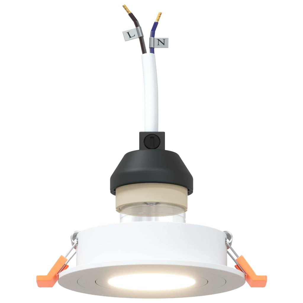 Spot 12 pcs Alb 9 x 9 x 2 cm Aluminiu