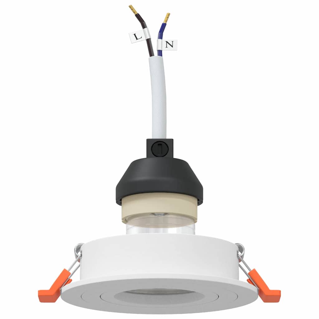 Spot 12 pcs Alb 9 x 9 x 2 cm Aluminiu