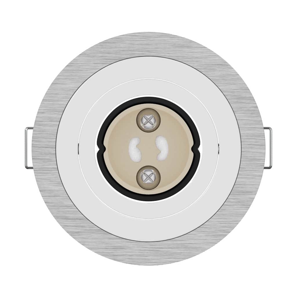 Spot 24 pcs Argintiu 9 x 9 x 2 cm Aluminiu