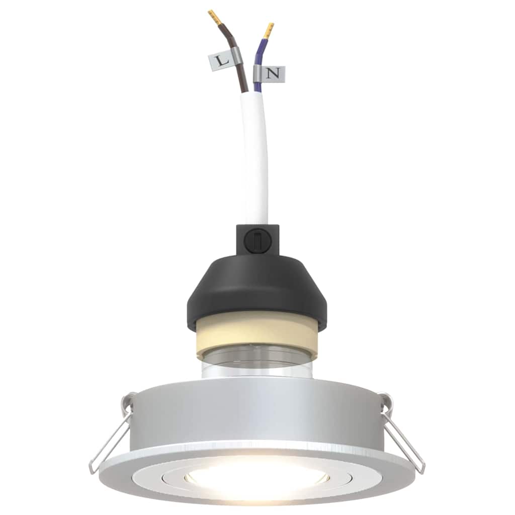 Spot 24 pcs Argintiu 9 x 9 x 2 cm Aluminiu