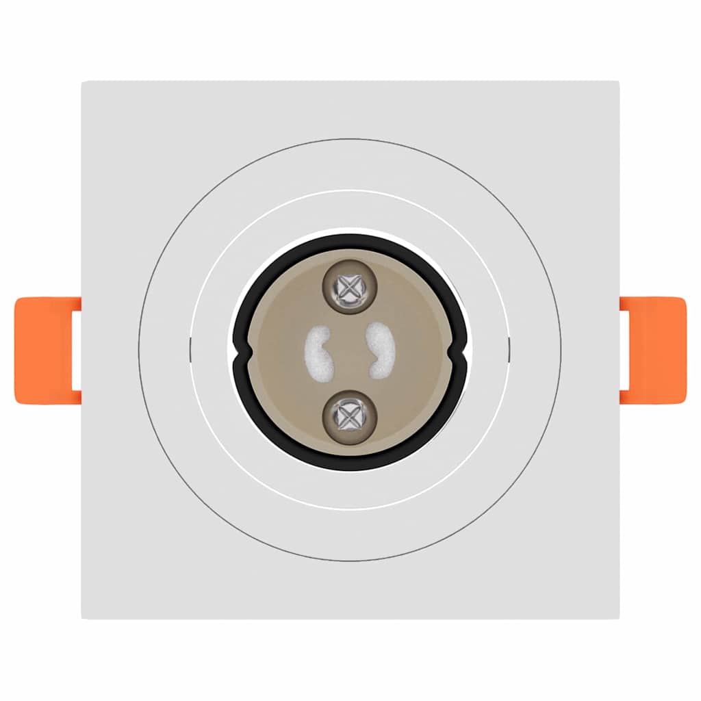 Spot 12 pcs Alb 9 x 9 x 2 cm Aluminiu