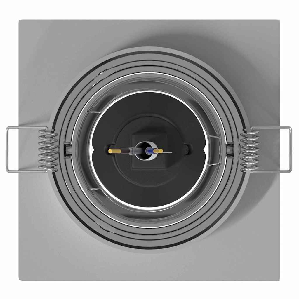 Spot 12 pcs Argintiu 9 x 9 x 2 cm Aluminiu