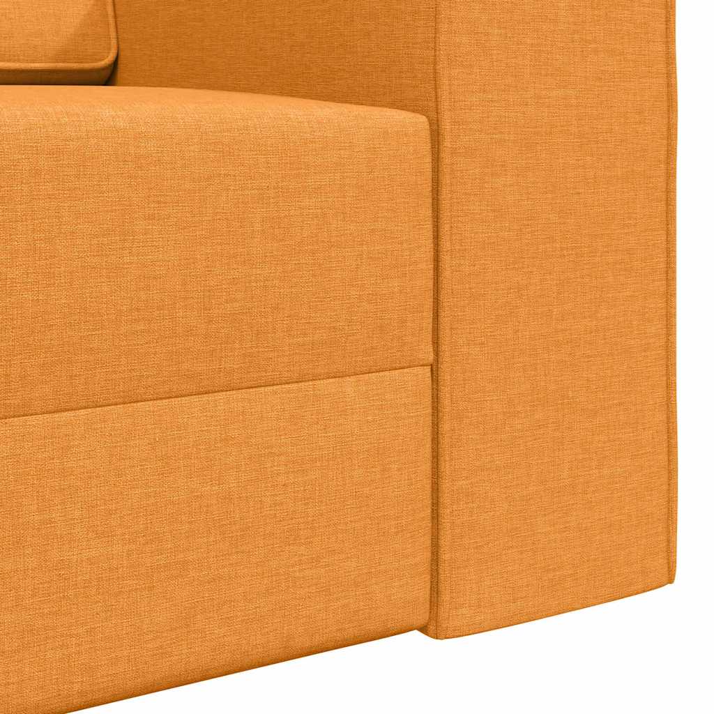 Pat canapea 200cm Galben Întunecat țesătură