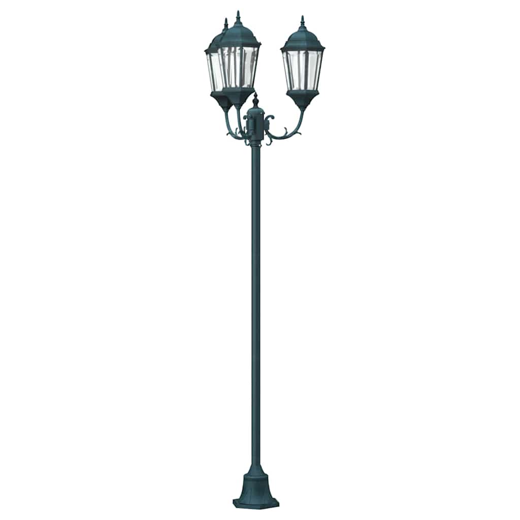 Lumina de grădină Verde vintage periat 57 x 49 x 241 cm