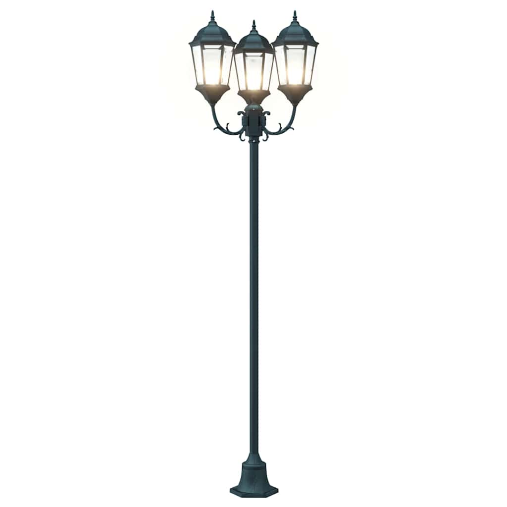 Lumina de grădină Verde vintage periat 57 x 49 x 241 cm