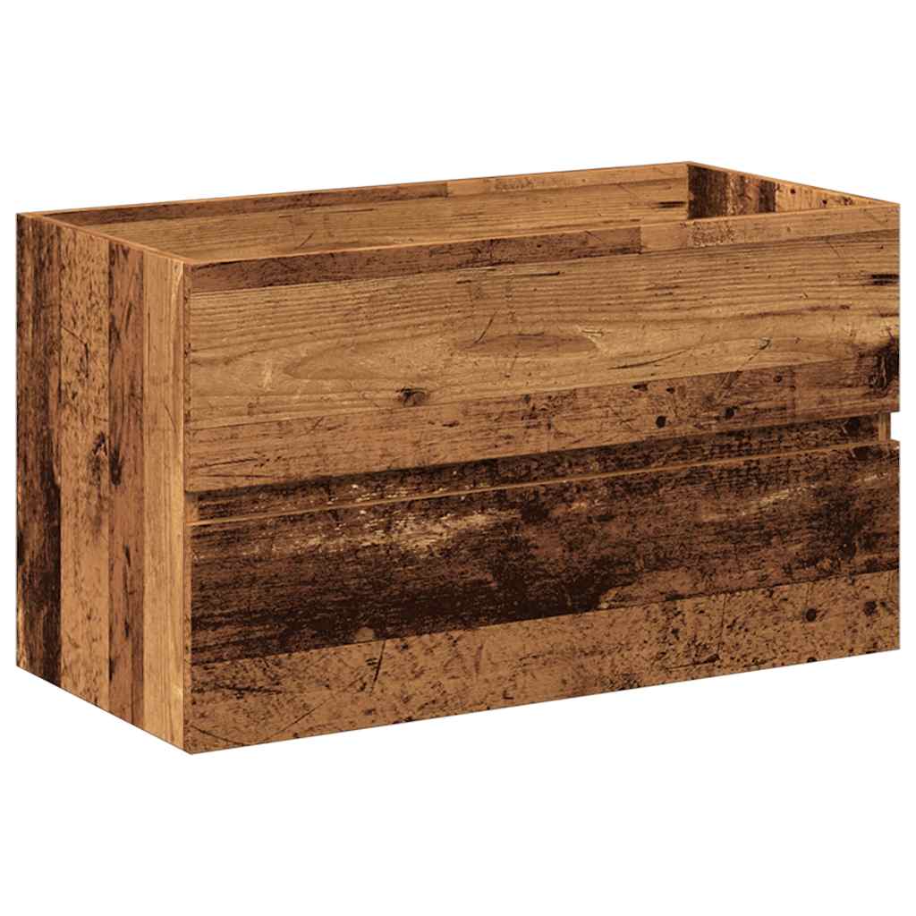 Set mobilier de baie, lemn vechi, lemn prelucrat