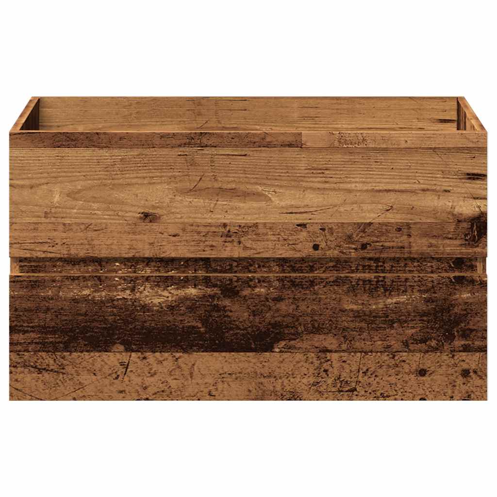 Set mobilier de baie, lemn vechi, lemn prelucrat