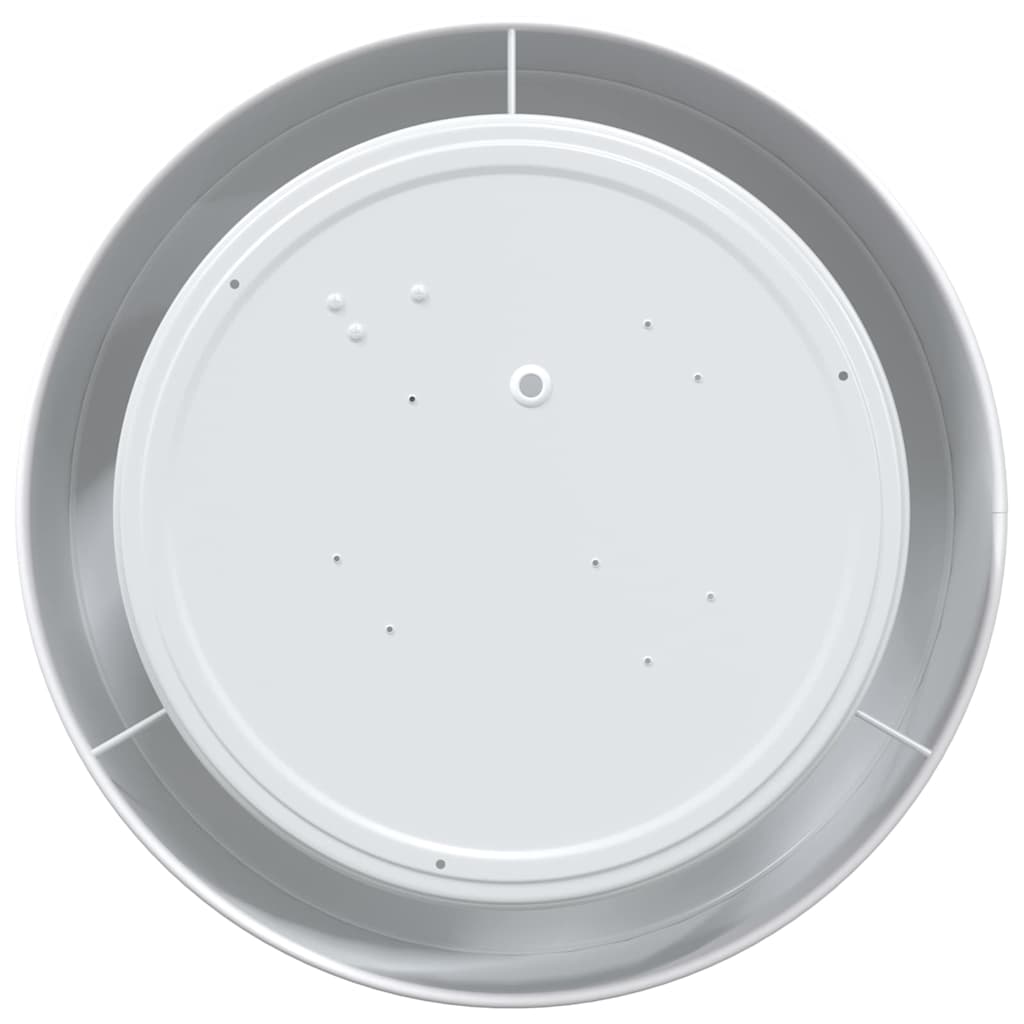 Lampă de tavă Alb 30 x 30 x 13,5 cm țesătură