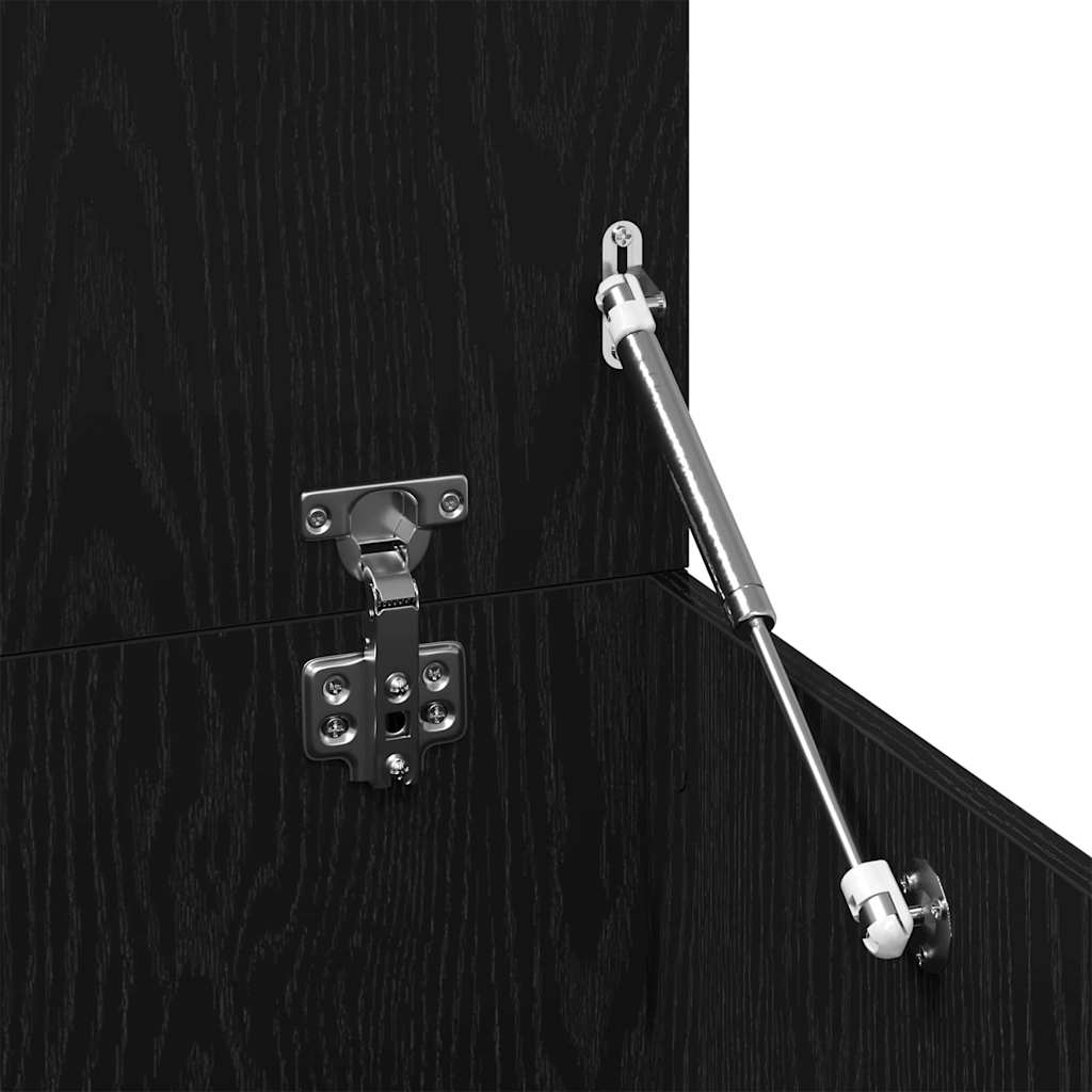 Masă de cafea Stejar Negru 150 x 50 x 35 cm Lemn compozit