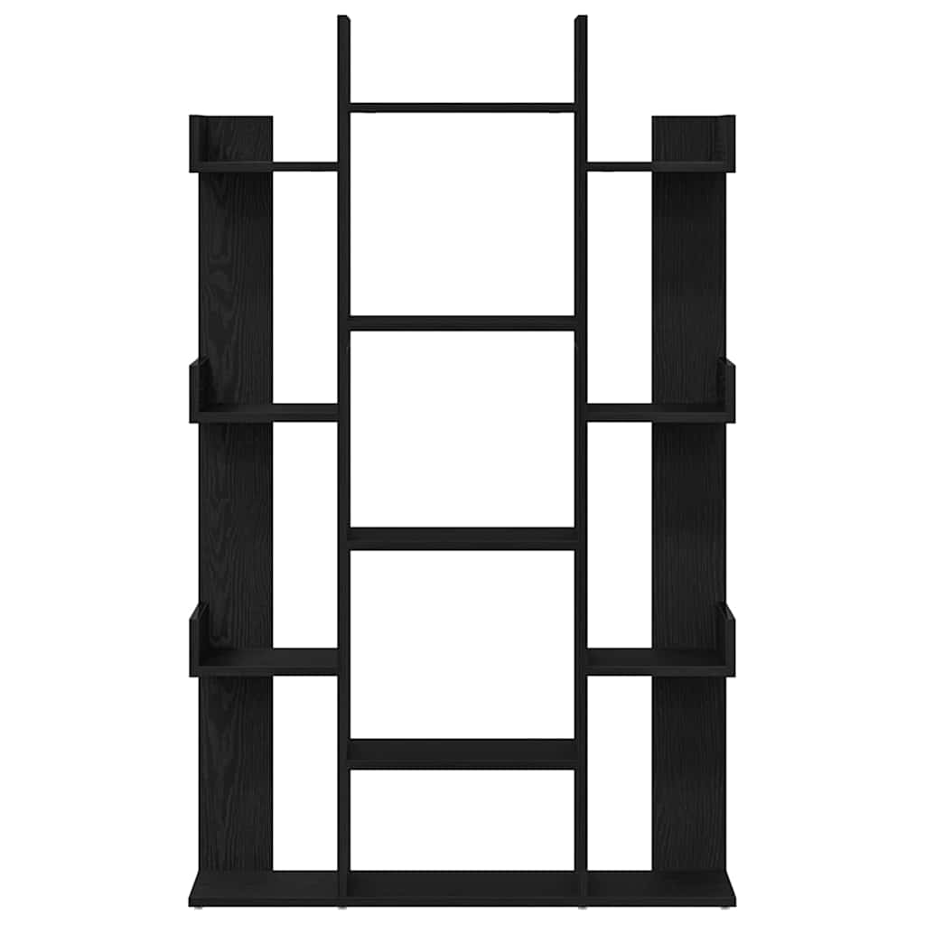 Bibliotecă Stejar Negru 86 x 25,5 x 140 cm Lemn compozit