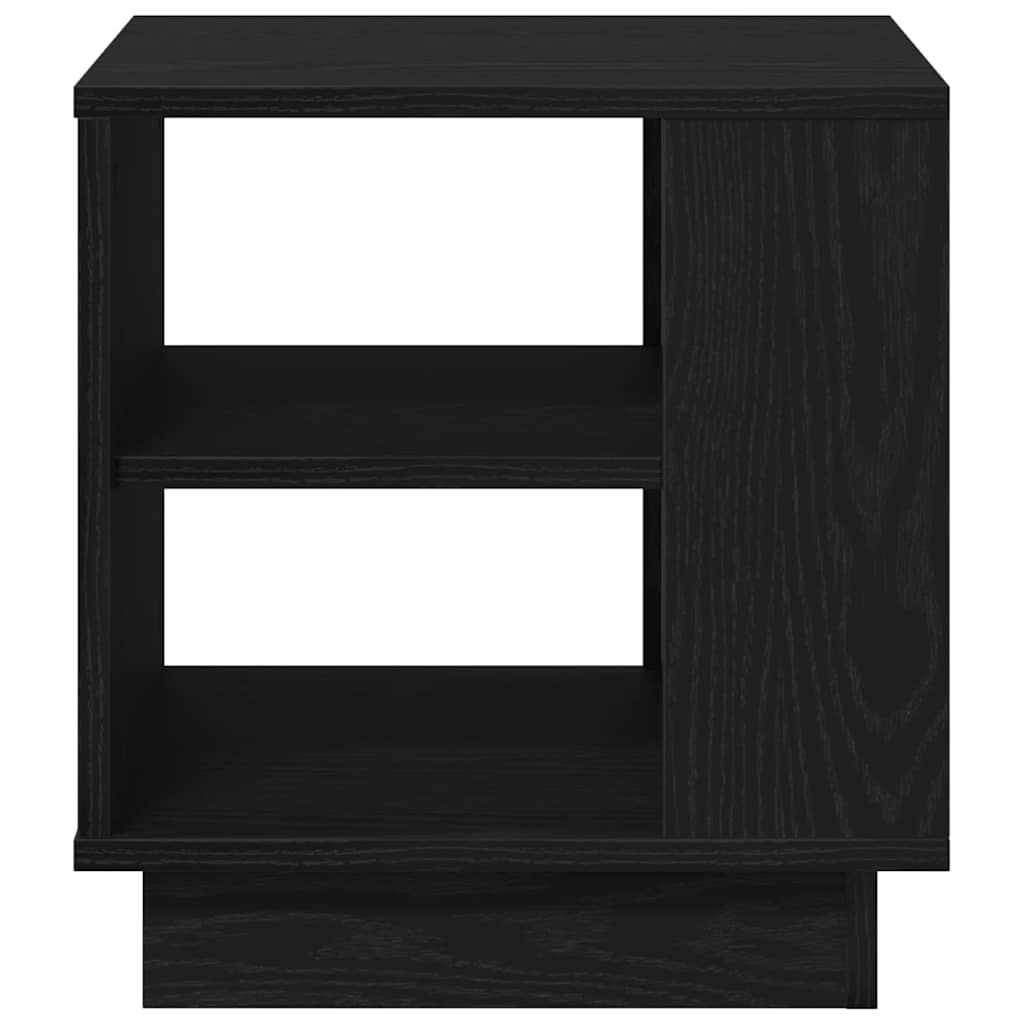 Masă de cafea Stejar Negru 40 x 40 x 43 cm Lemn compozit