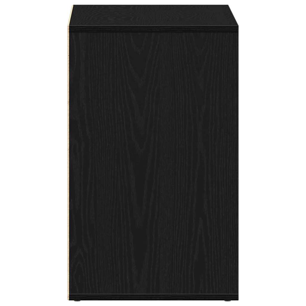 Dulap Cosmetic Stejar Negru 80 x 40 x 65 cm Lemn compozit