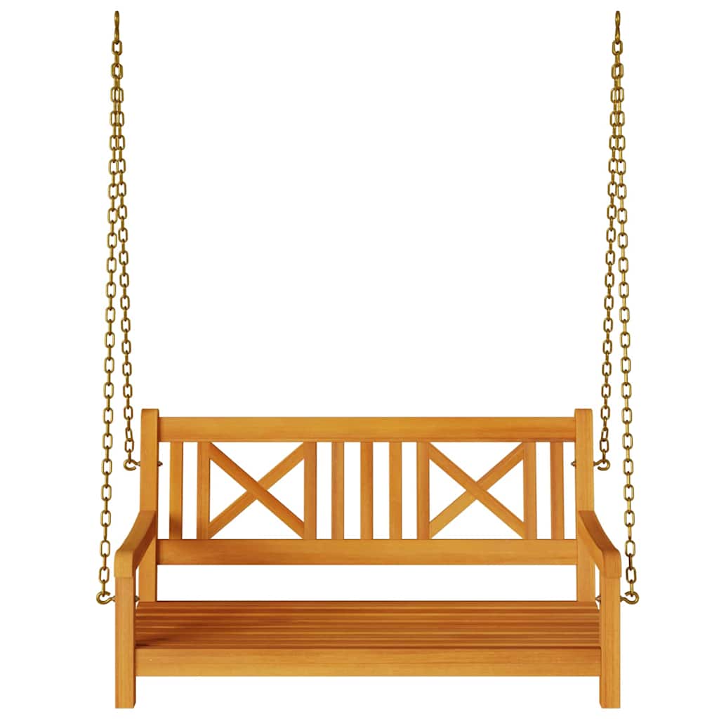 Bancă swinging Maro 110 x 56 x 58.5 cm Lemn Solid de Acacia