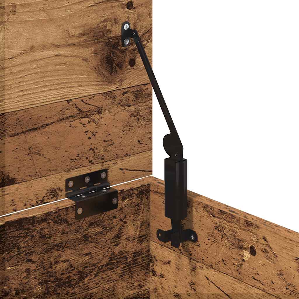 Cutie de depozitare Lemn vechi 60 x 42 x 46 cm Lemn compozit