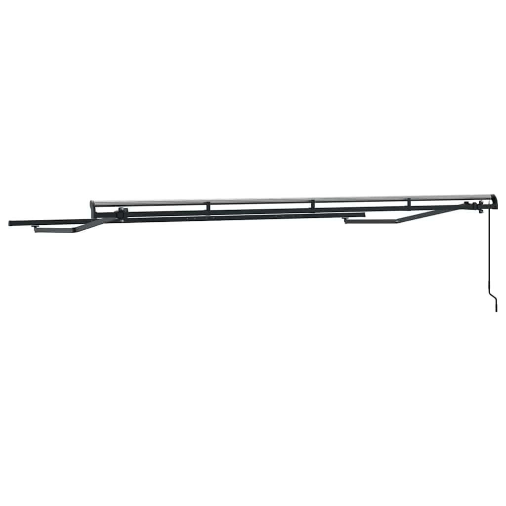 Cadru de copertină Manual Antracit 4 x 2 m Metal