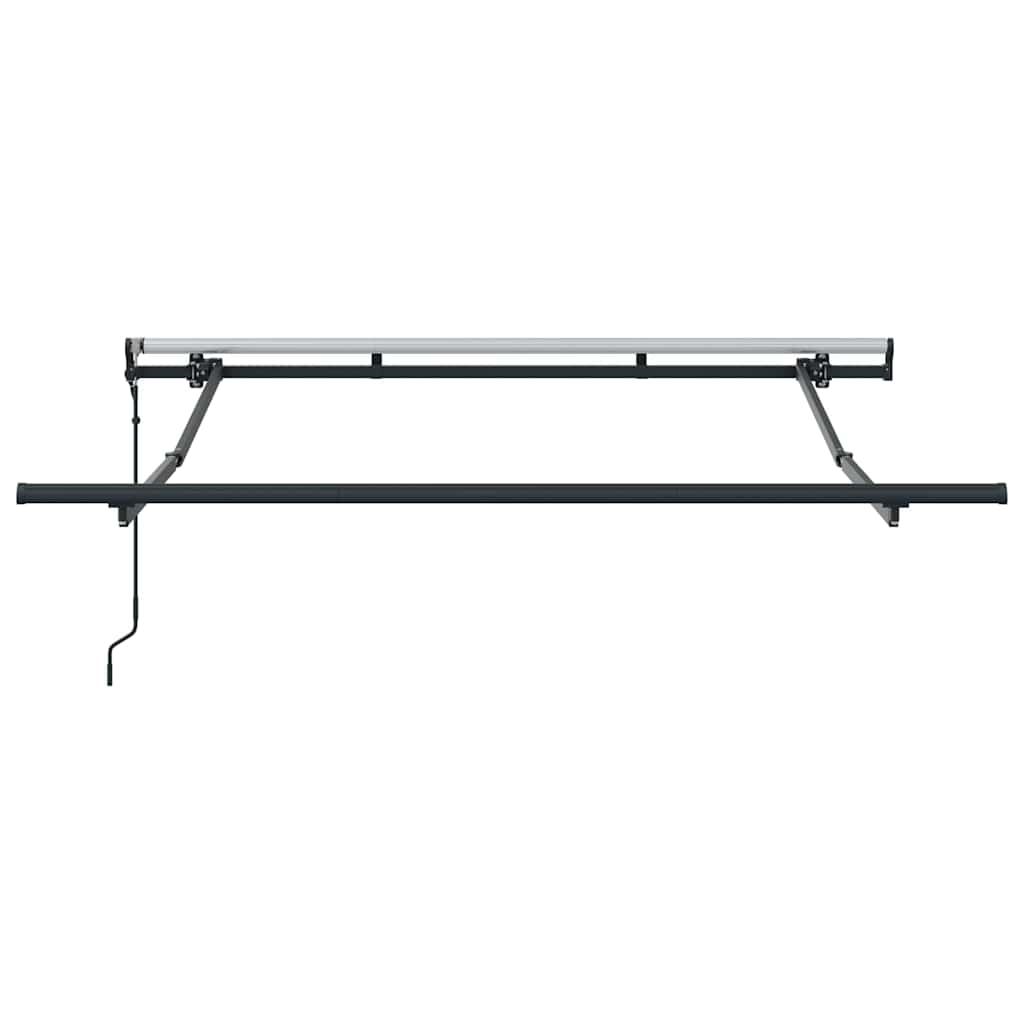 Cadru de copertină Antracit 2,5 x 2 m Metal