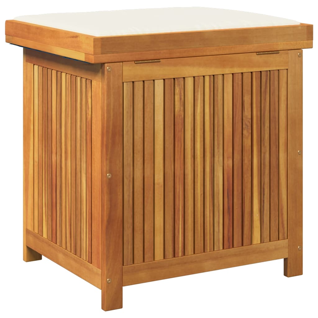 Cutie de perne de exterior 60x50x61 cm din lemn masiv de salcâm