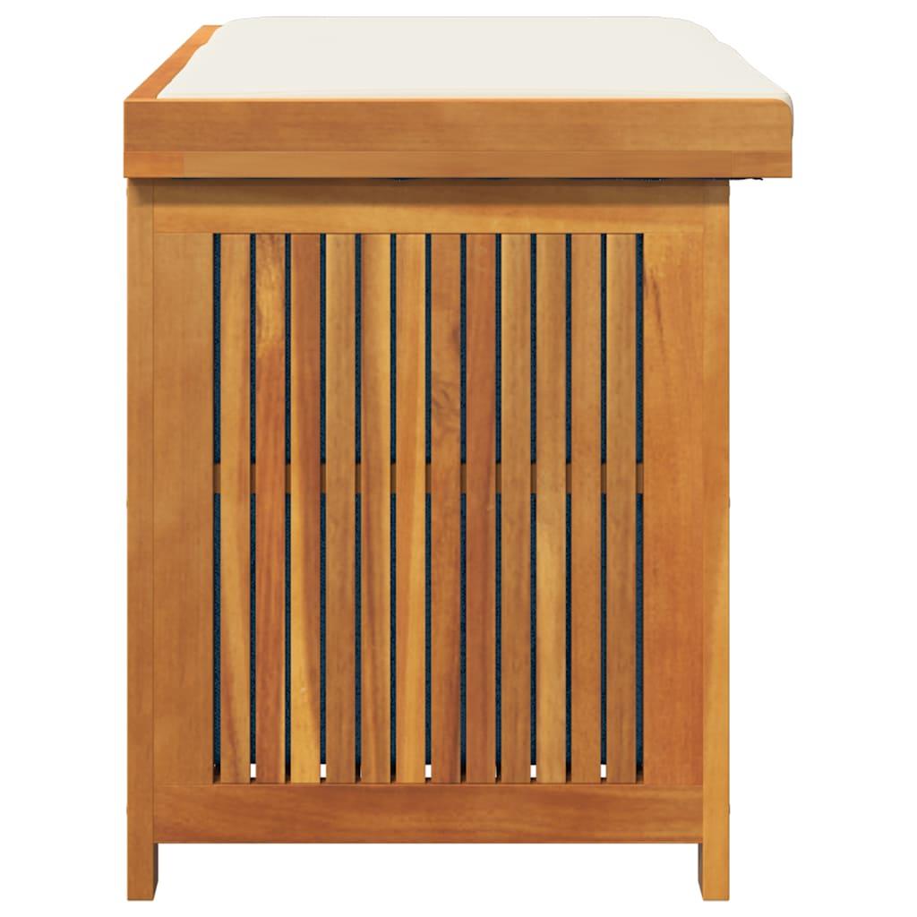 Cutie de perne de exterior 90x50x60,5 cm lemn masiv de salcâm