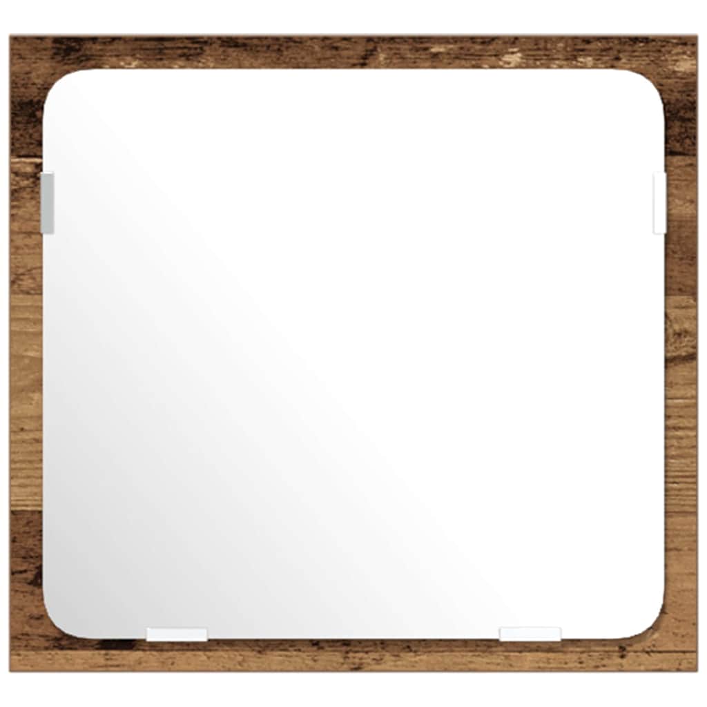 Set de mobilier pentru baie 3 pcs Lemn Vechi Lemn compozit