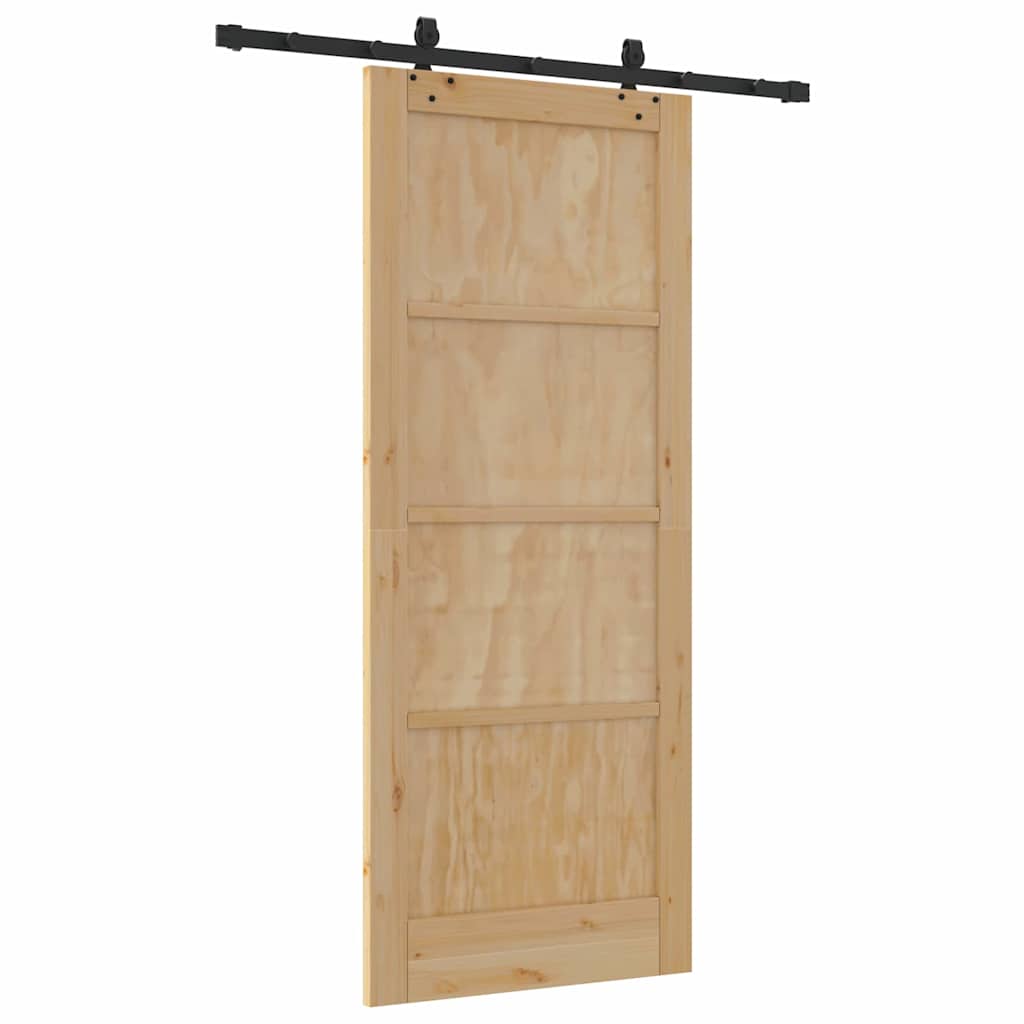 Ușă glisantă ORKDAL Maro 83 x 202 cm Lemn de pin masiv