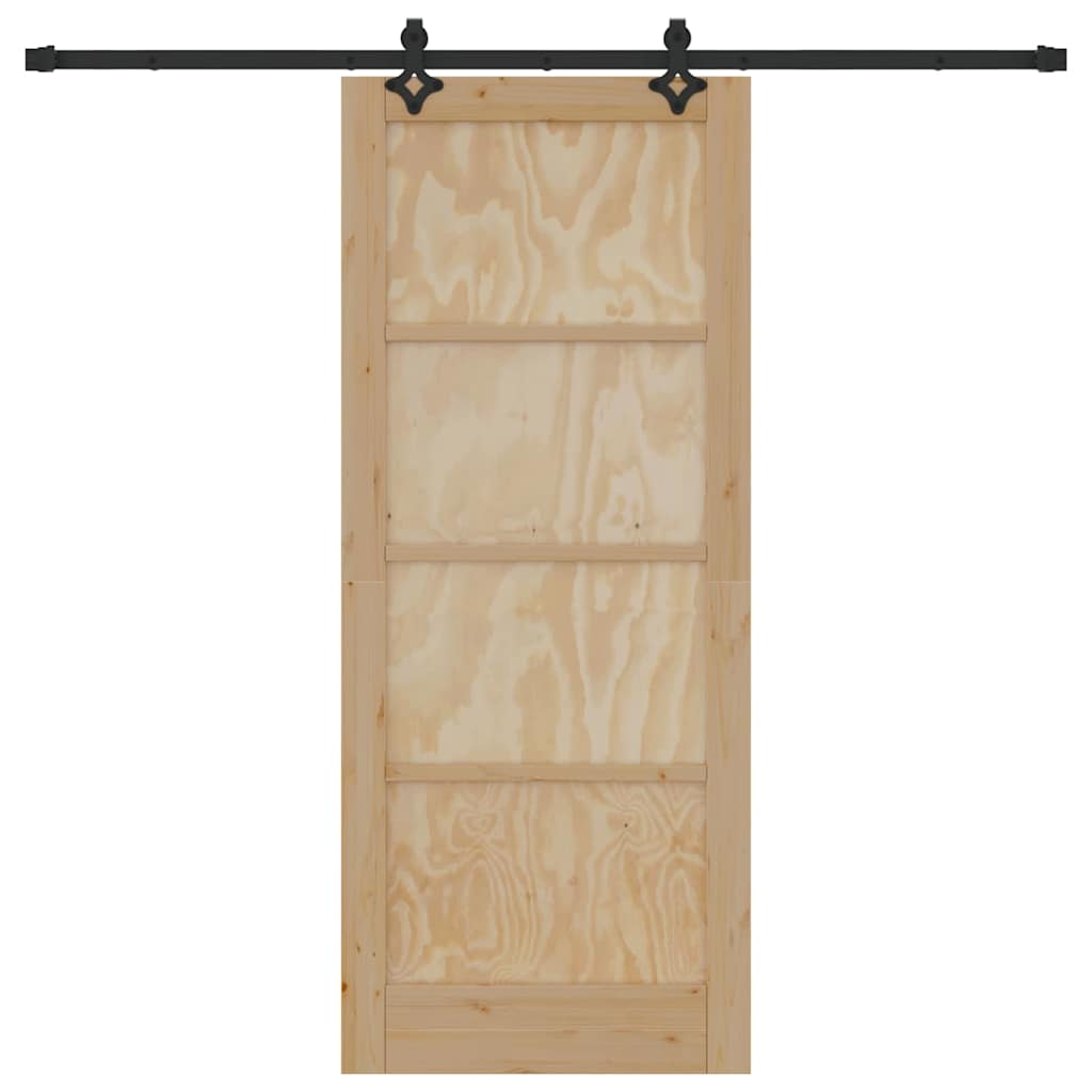 Ușă glisantă ORKDAL Maro 83 x 202 cm Lemn de pin masiv