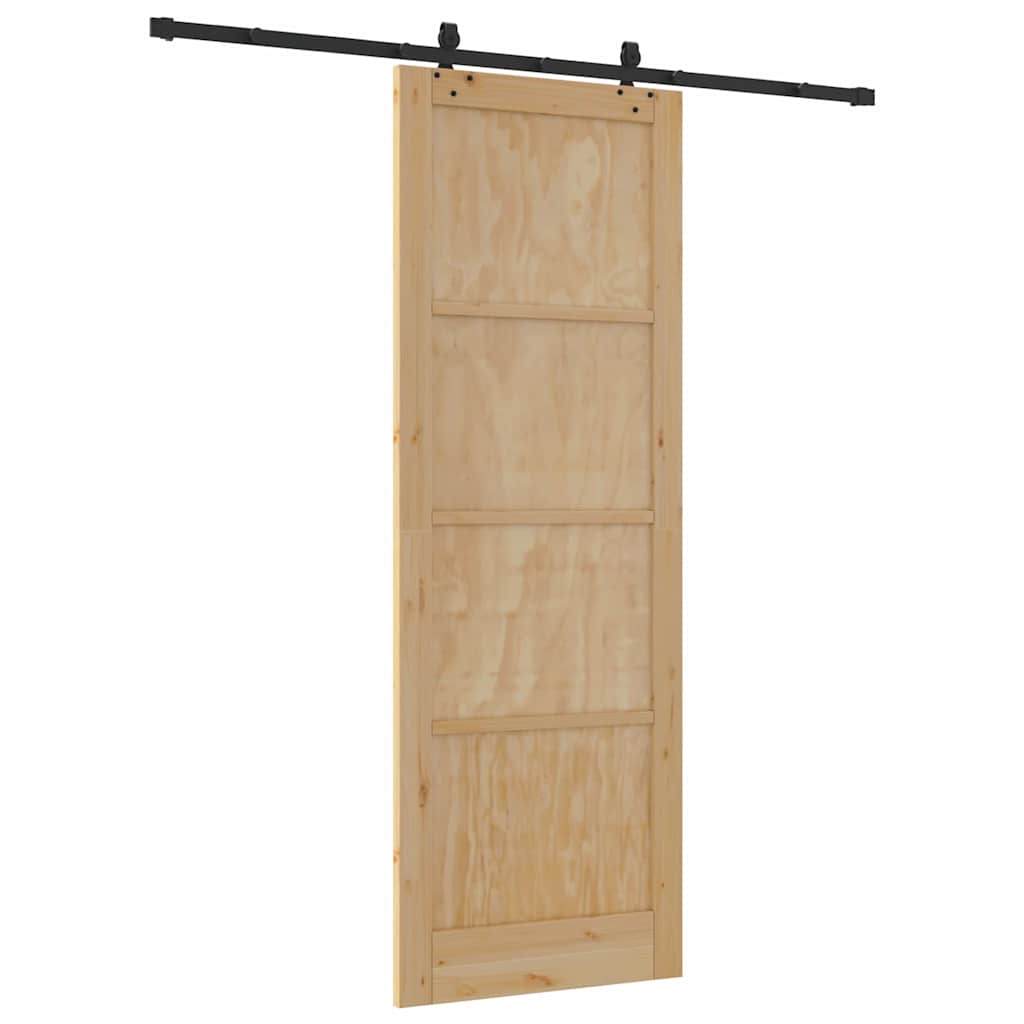 Ușă glisantă ORKDAL Maro 83 x 232 cm Lemn de pin masiv