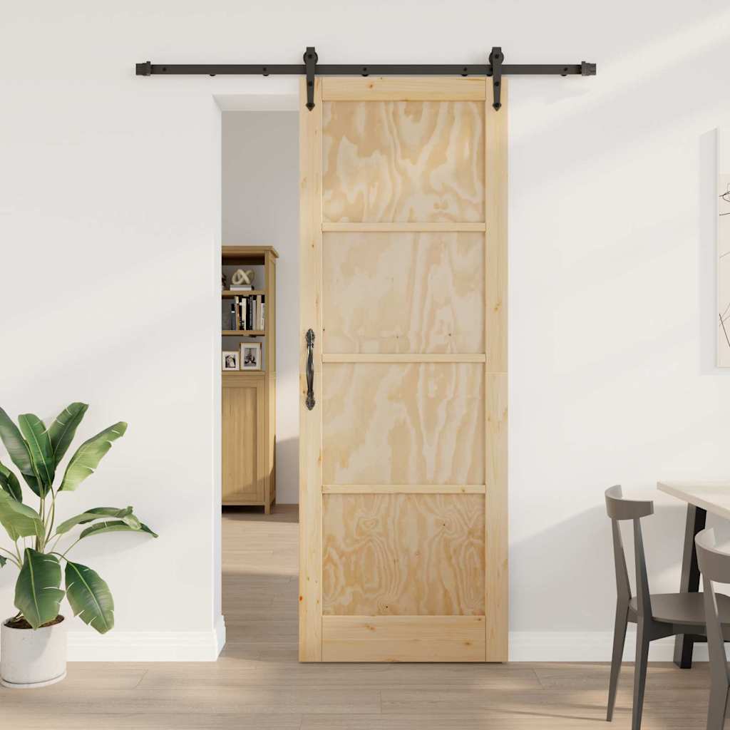 Ușă glisantă ORKDAL Maro 83 x 232 cm Lemn de pin masiv