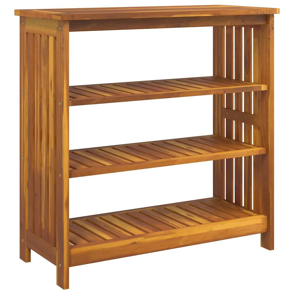 Dulap de grădină natural 90 x 40 x 90cm Lemn Solid de Acacia