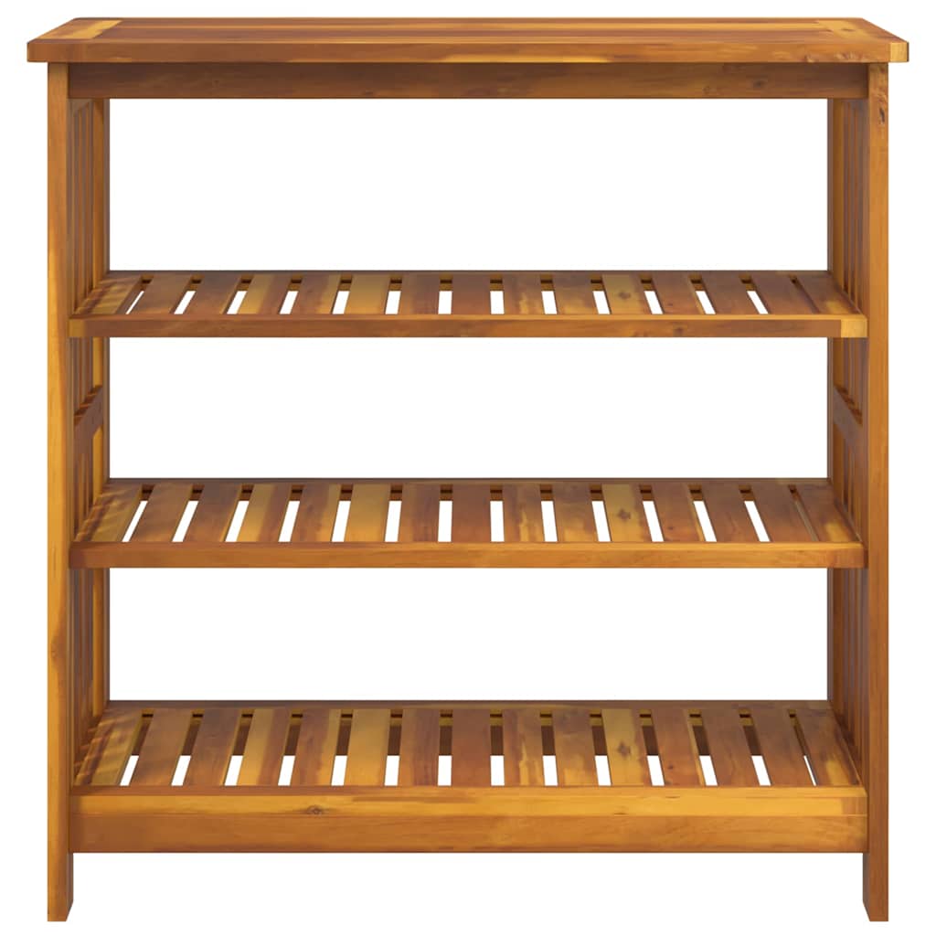 Dulap de grădină natural 90 x 40 x 90cm Lemn Solid de Acacia