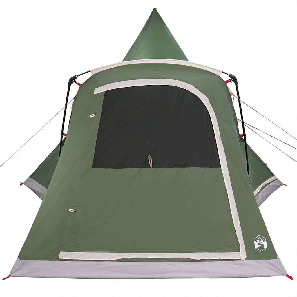 Cort Teepee pentru 5 Persoane Verde 545 x 450 x 295 cm