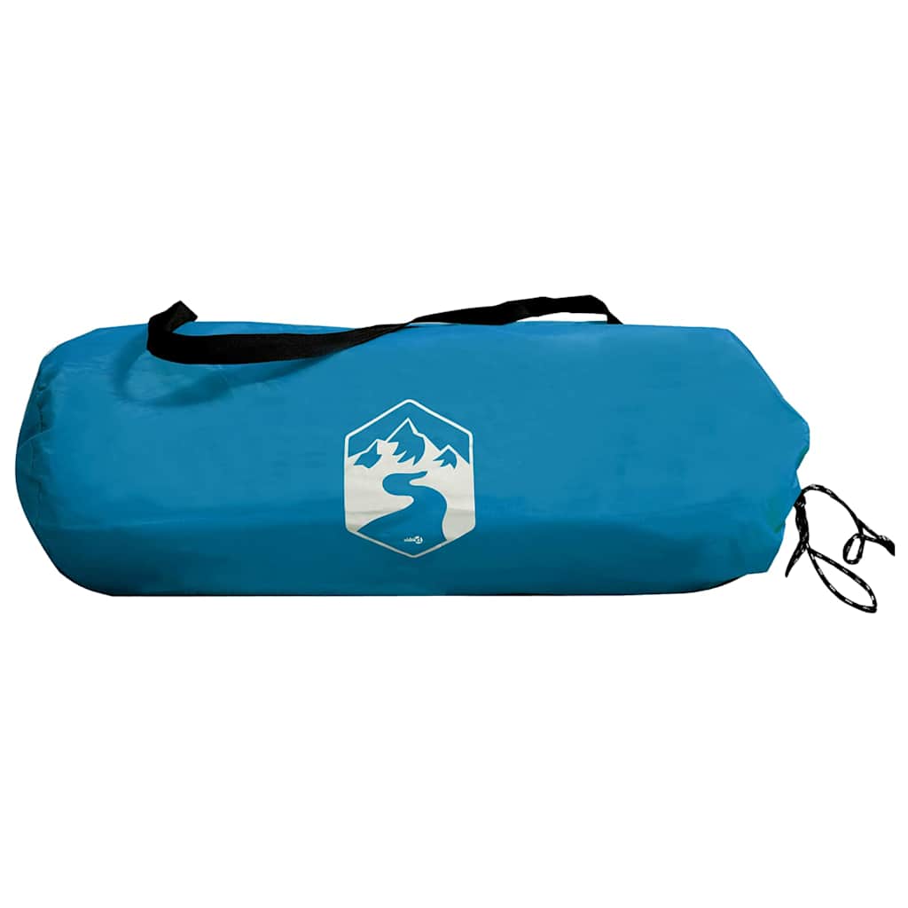 Cort tunel pentru 3 persoane Albastru și Gri 328 x 228 x 115 cm