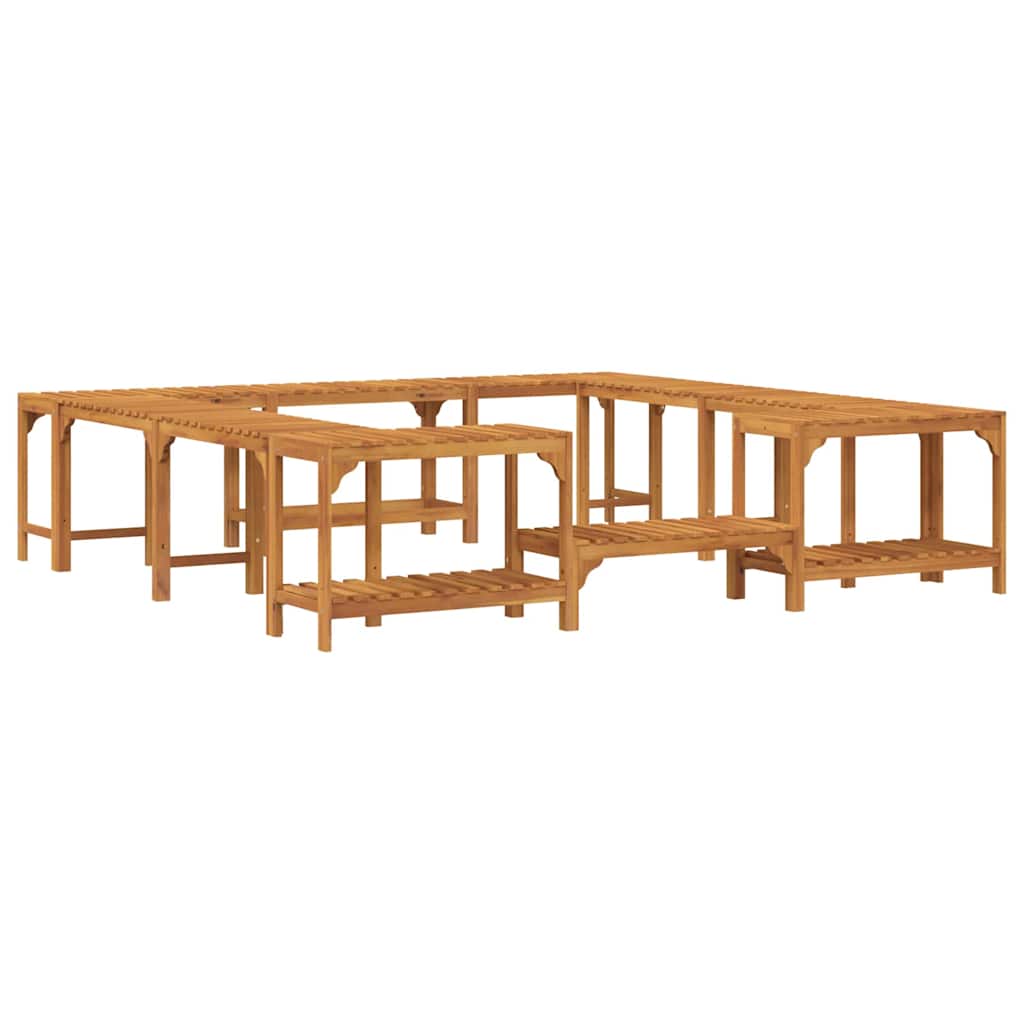 Împrejmuire pentru Cadă cu Hidromasaj Maro 230 x 230 cm