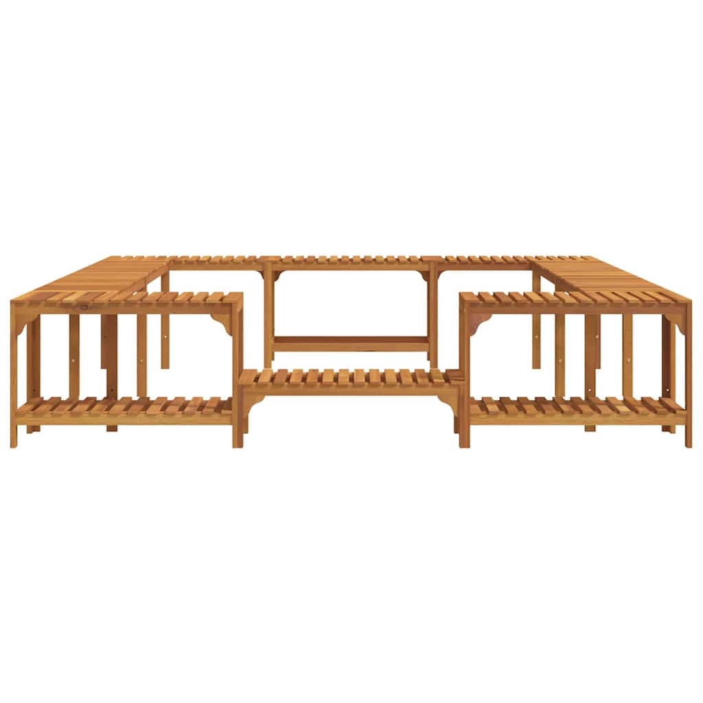 Împrejmuire pentru Cadă cu Hidromasaj Maro 255 x 255 x 55,5 cm