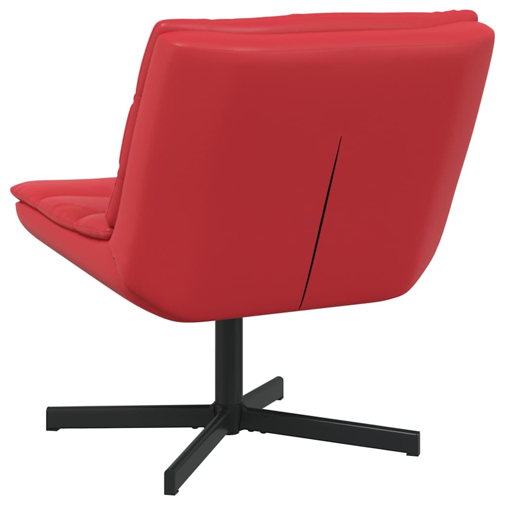 Scaun pivotant Roșu 63 x 75 x 76 cm PU
