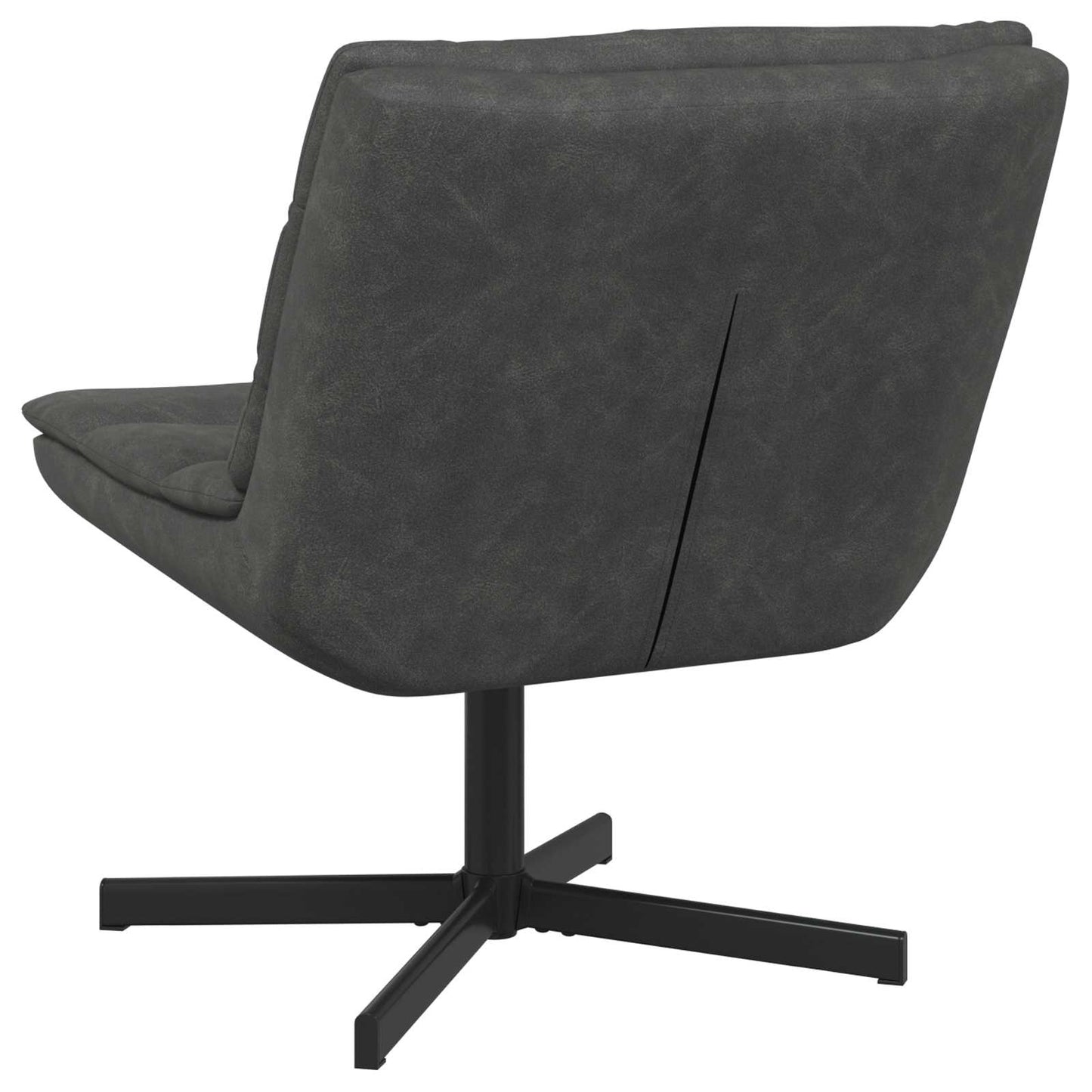 Scaun pivotant Negru 63 x 75 x 76 cm PU antic