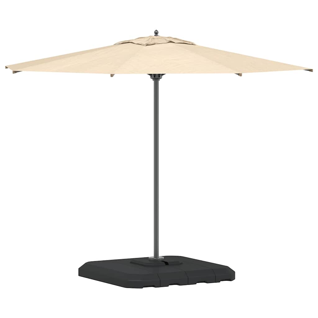 Set bază pentru parasol cantilever 4 pcs Negru 98 x 98 x 13 cm - Vendito