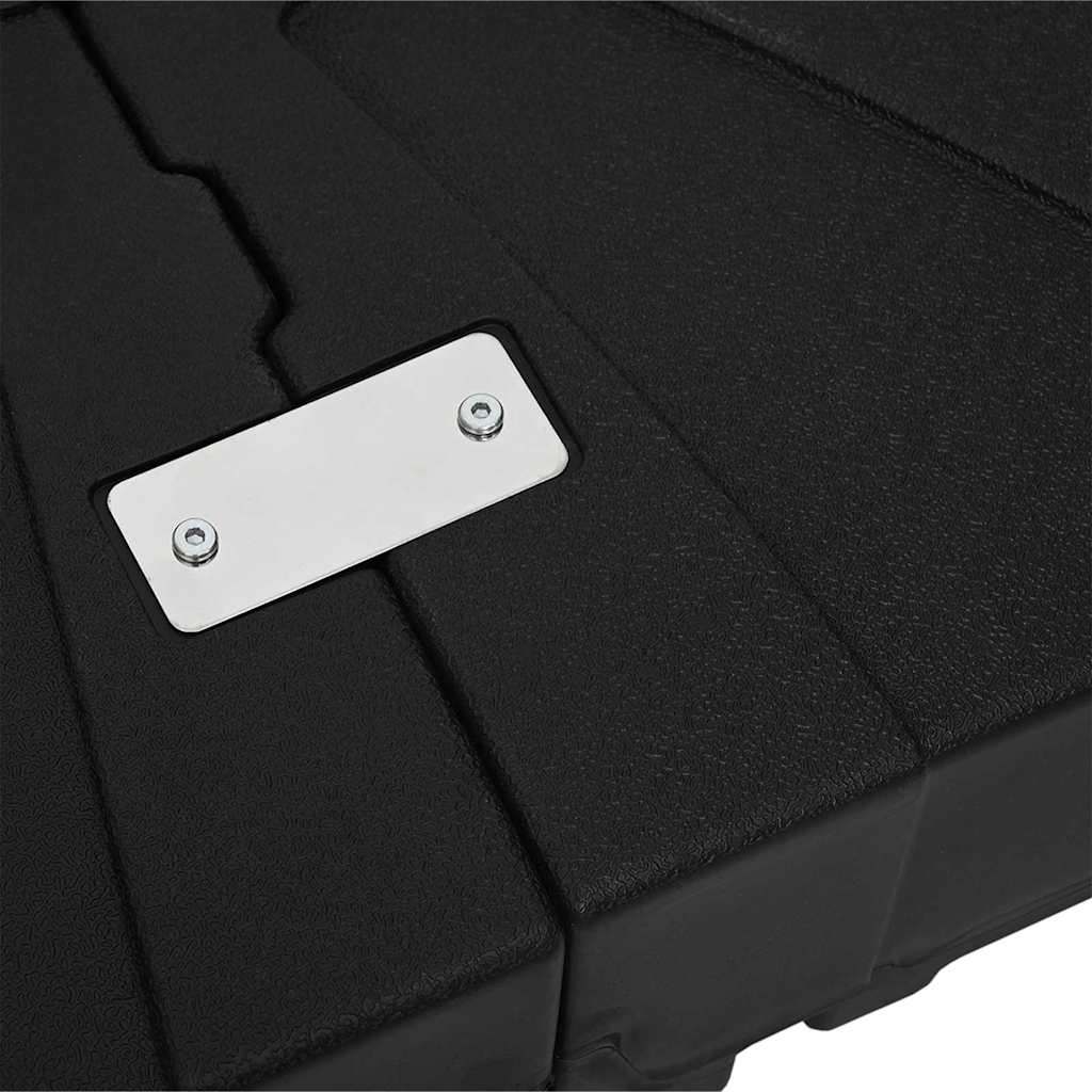 Set bază pentru parasol cantilever 2 pcs Negru 88 x 88 x 19 cm - Vendito