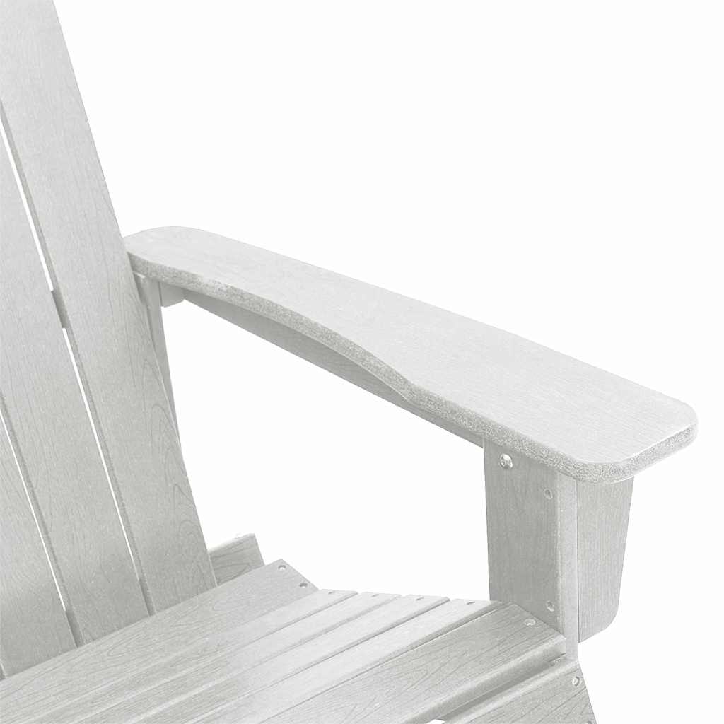 Fotolii Adirondack Marmite 2 pcs Alb HDPE