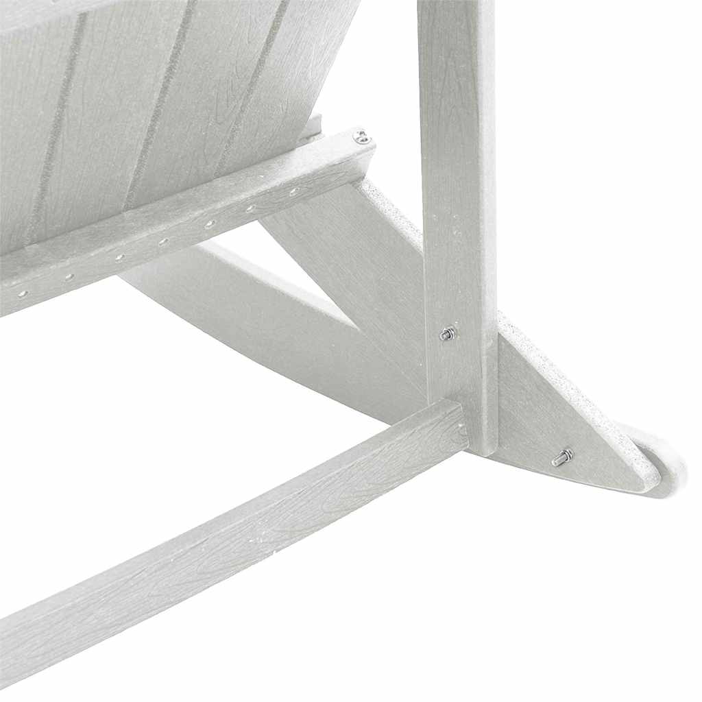Fotolii Adirondack Marmite 2 pcs Alb HDPE