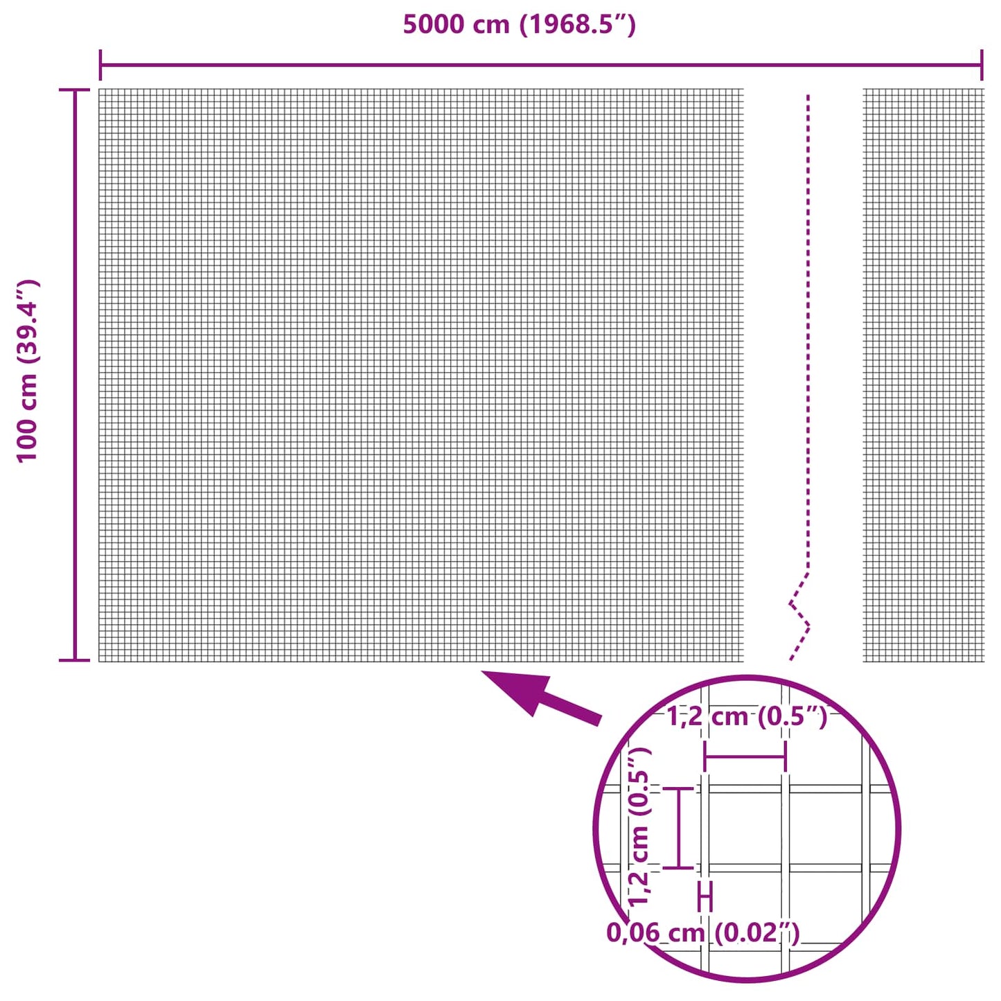 Gard din sârmă sudată Argintiu 1 x 50 m