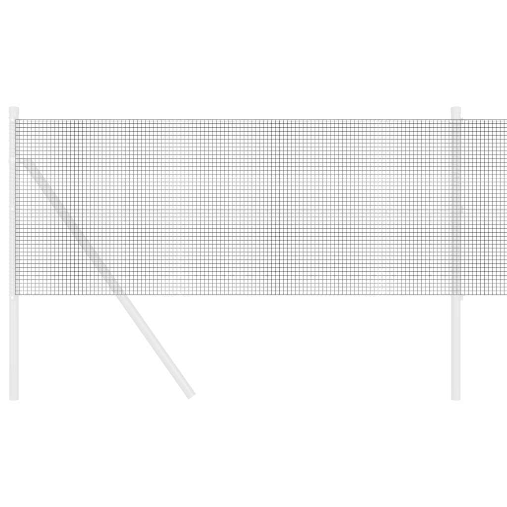 Gard din sârmă sudată Gri 0.6 x 25 m