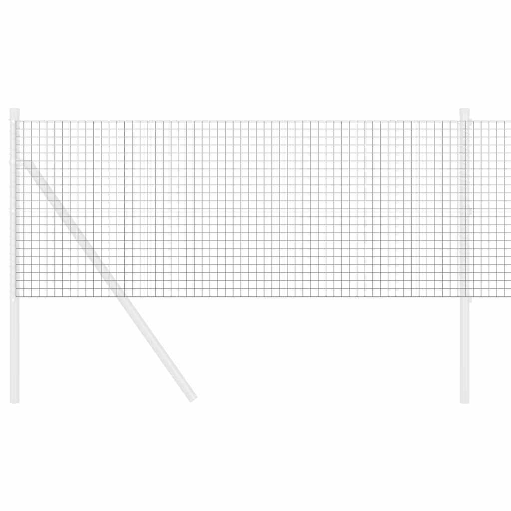 Gard din sârmă sudată Gri 0.6 x 25 m