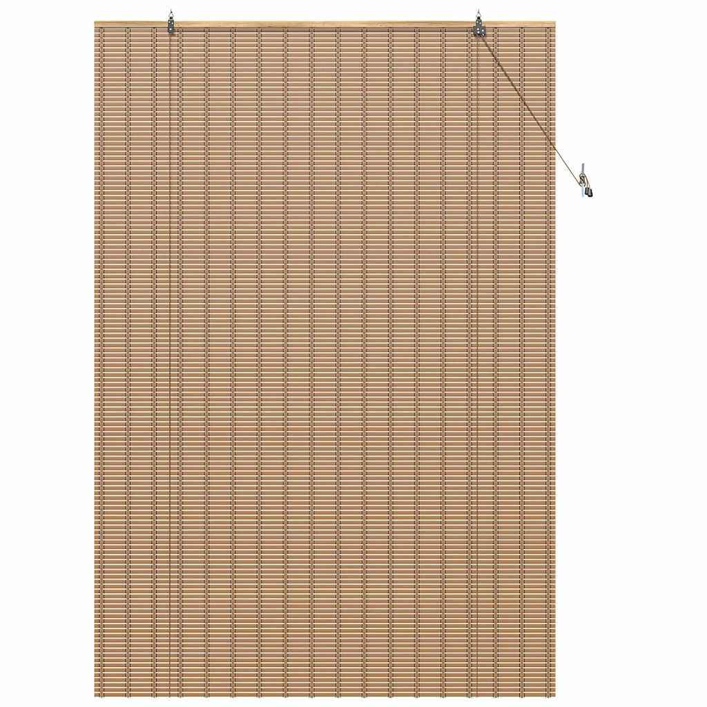 Rulou textil Altele Manual Maro deschis 150 x 220 cm Bambus