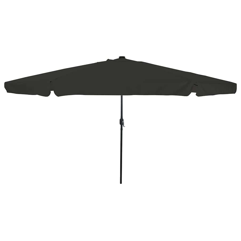 Parasol de Grădină Negru 395 x 395 x 245 cm Poliester