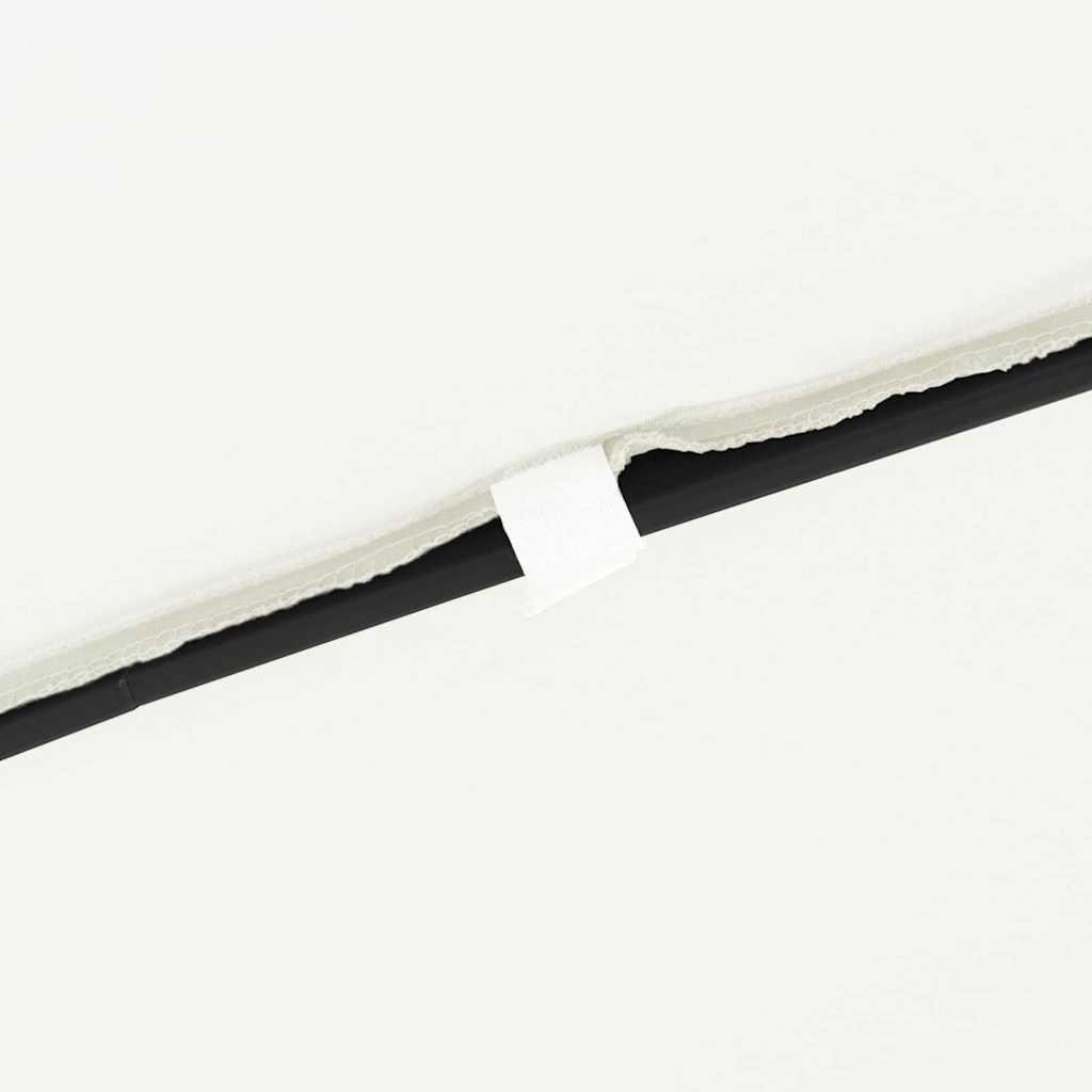 Parasol de Grădină Nisipiu 295 x 295 x 245 cm Poliester și oțel