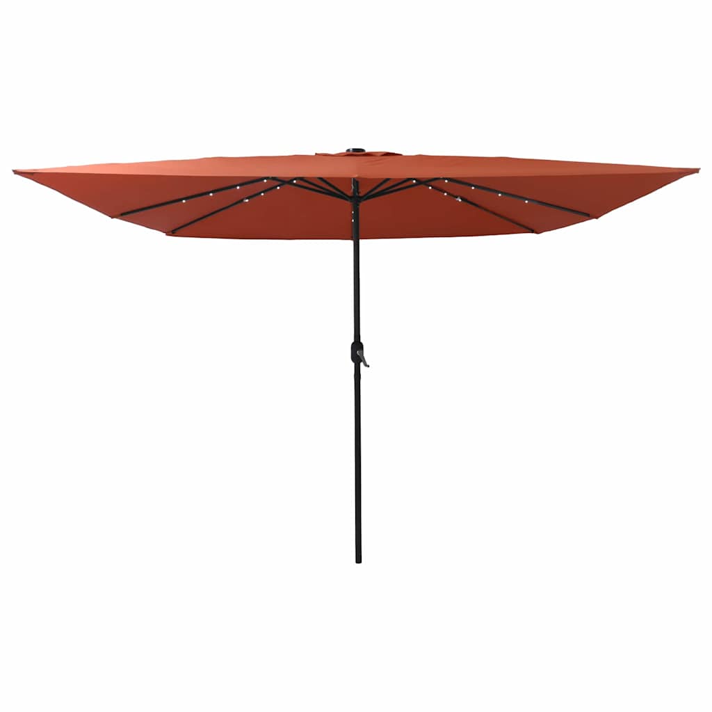 Parasol de Grădină Terracota 295 x 295 x 245 cm