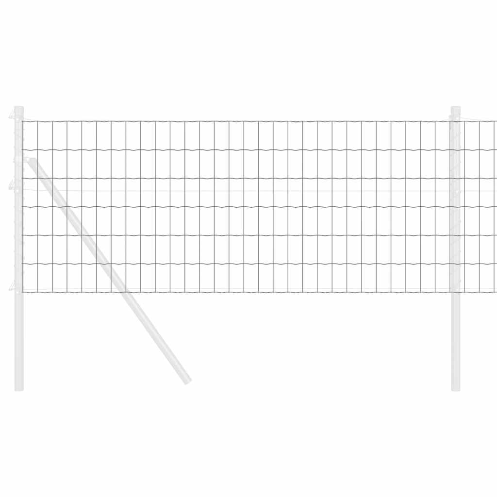 Gard Euro Gri 0.8 x 25 m Fier acoperit cu PVC